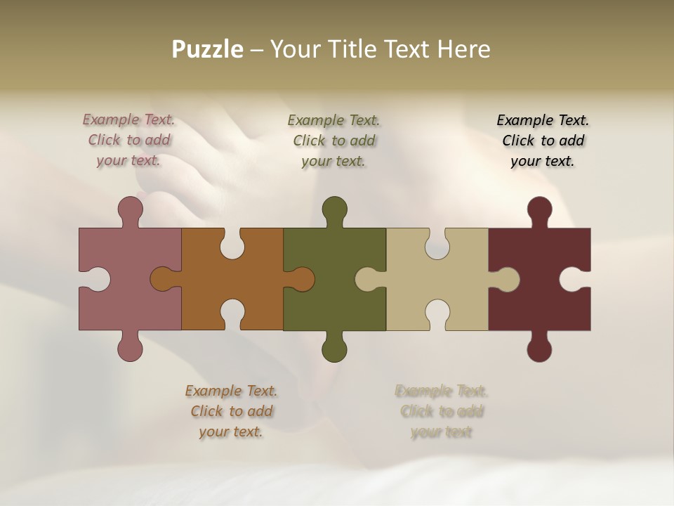 A Woman's Feet With Pink Nail Polish On Them PowerPoint Template