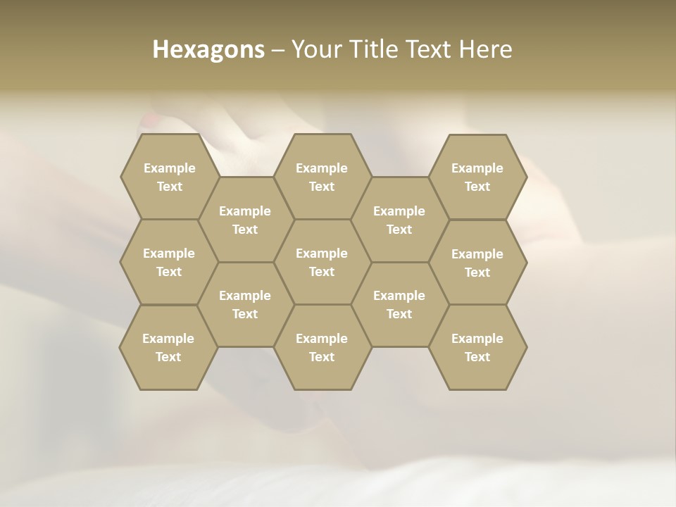 A Woman's Feet With Pink Nail Polish On Them PowerPoint Template