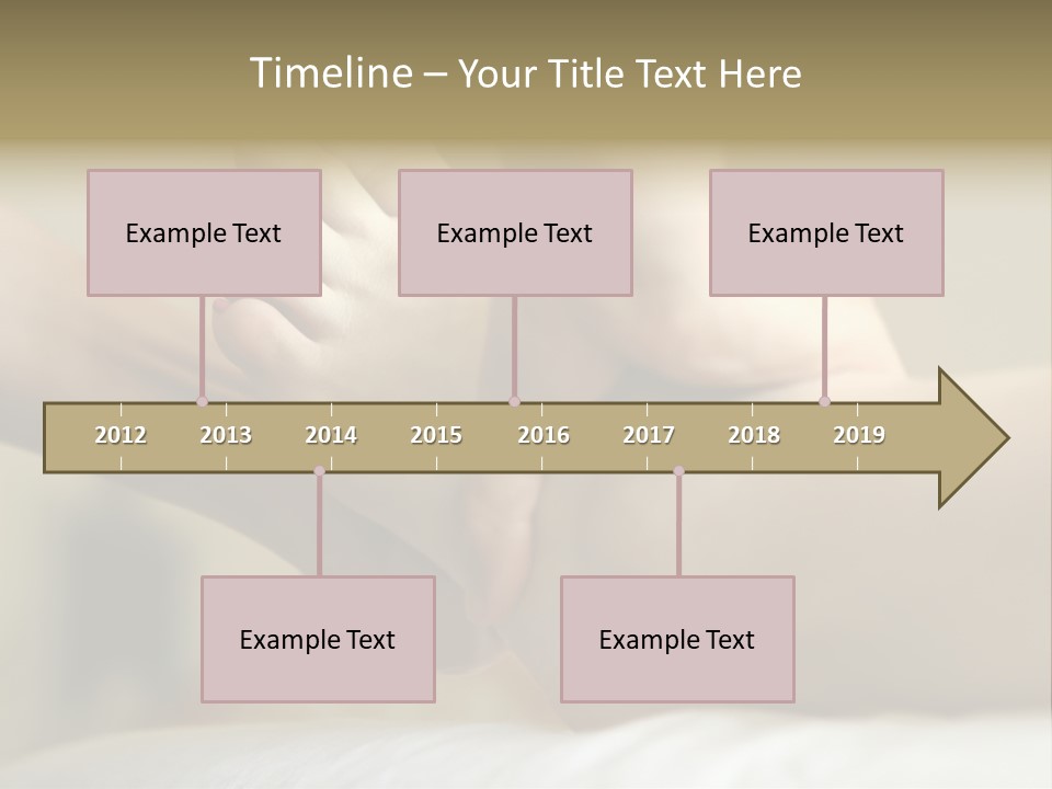 A Woman's Feet With Pink Nail Polish On Them PowerPoint Template