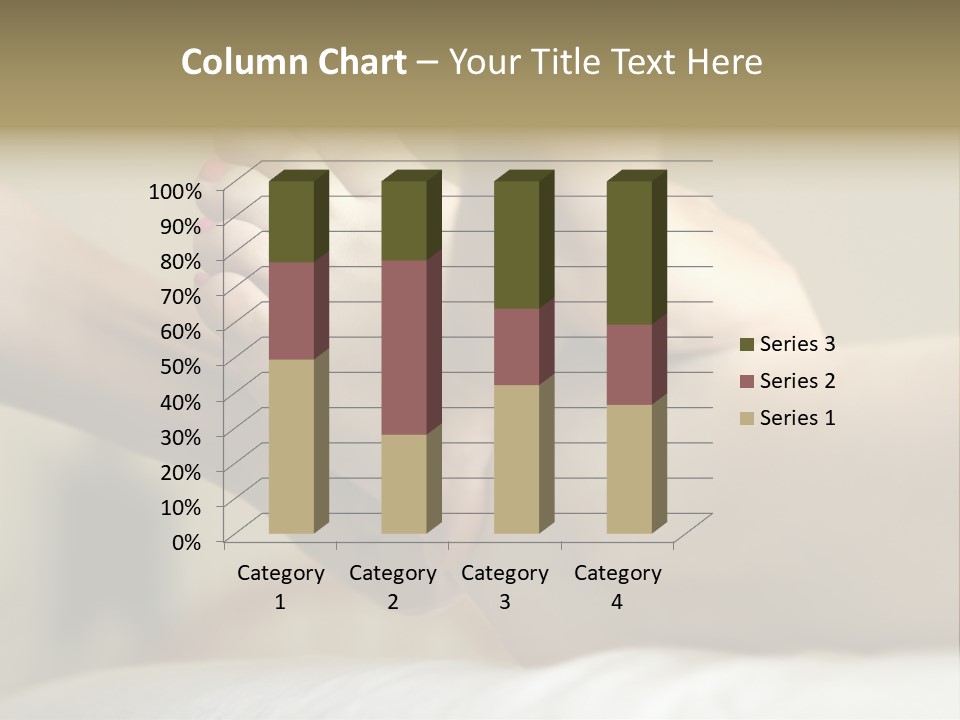 A Woman's Feet With Pink Nail Polish On Them PowerPoint Template