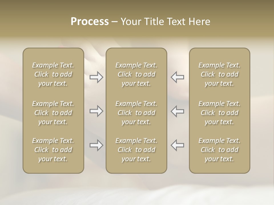 A Woman's Feet With Pink Nail Polish On Them PowerPoint Template
