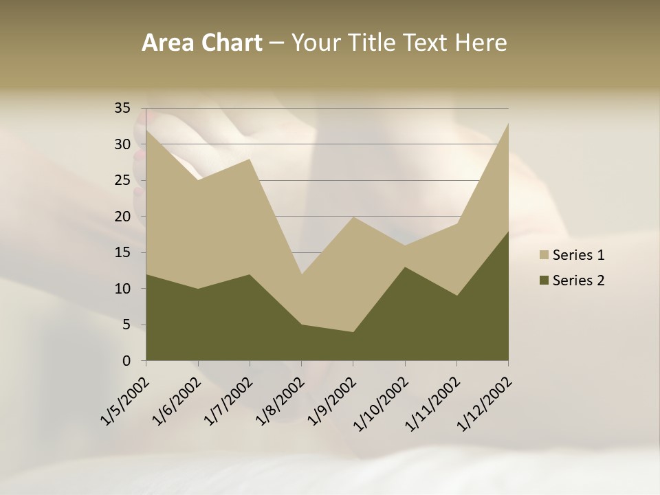 A Woman's Feet With Pink Nail Polish On Them PowerPoint Template