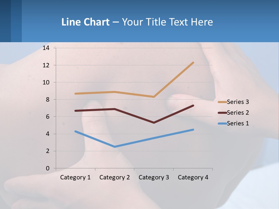 A Person Touching The Back Of Another Person's Shoulder PowerPoint Template