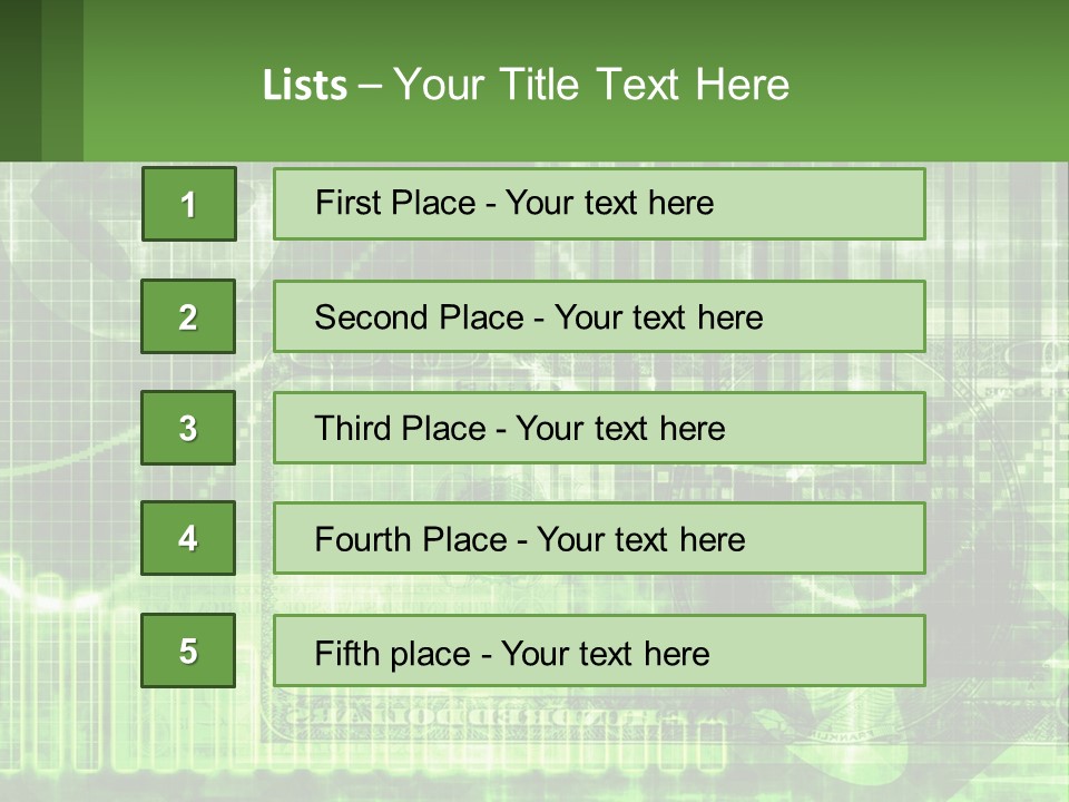 A Green And Black Abstract Powerpoint Presentation PowerPoint Template