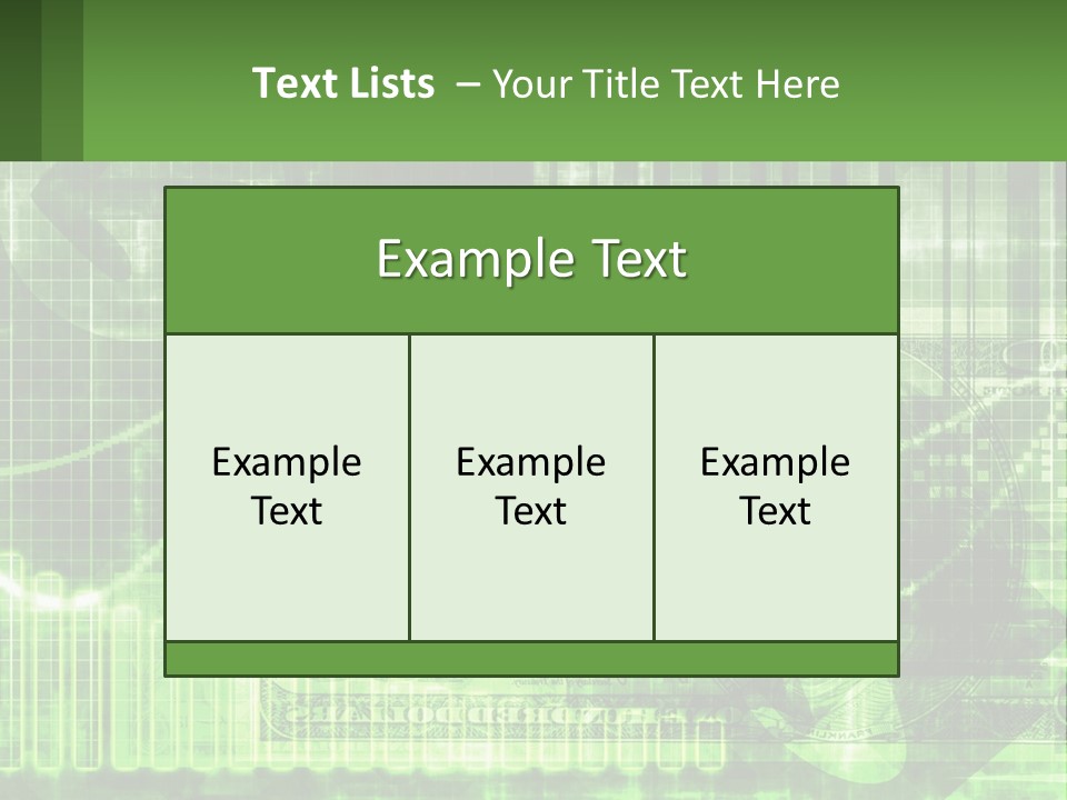 A Green And Black Abstract Powerpoint Presentation PowerPoint Template