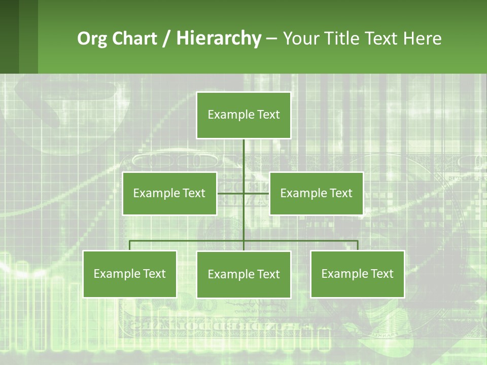 A Green And Black Abstract Powerpoint Presentation PowerPoint Template