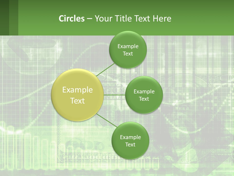 A Green And Black Abstract Powerpoint Presentation PowerPoint Template