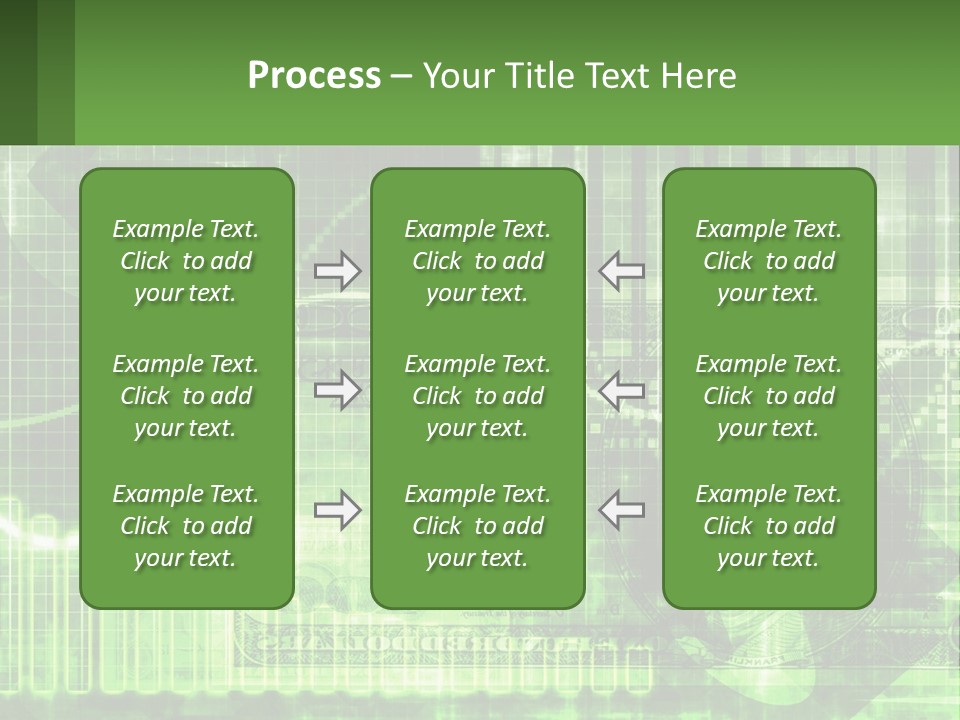 A Green And Black Abstract Powerpoint Presentation PowerPoint Template