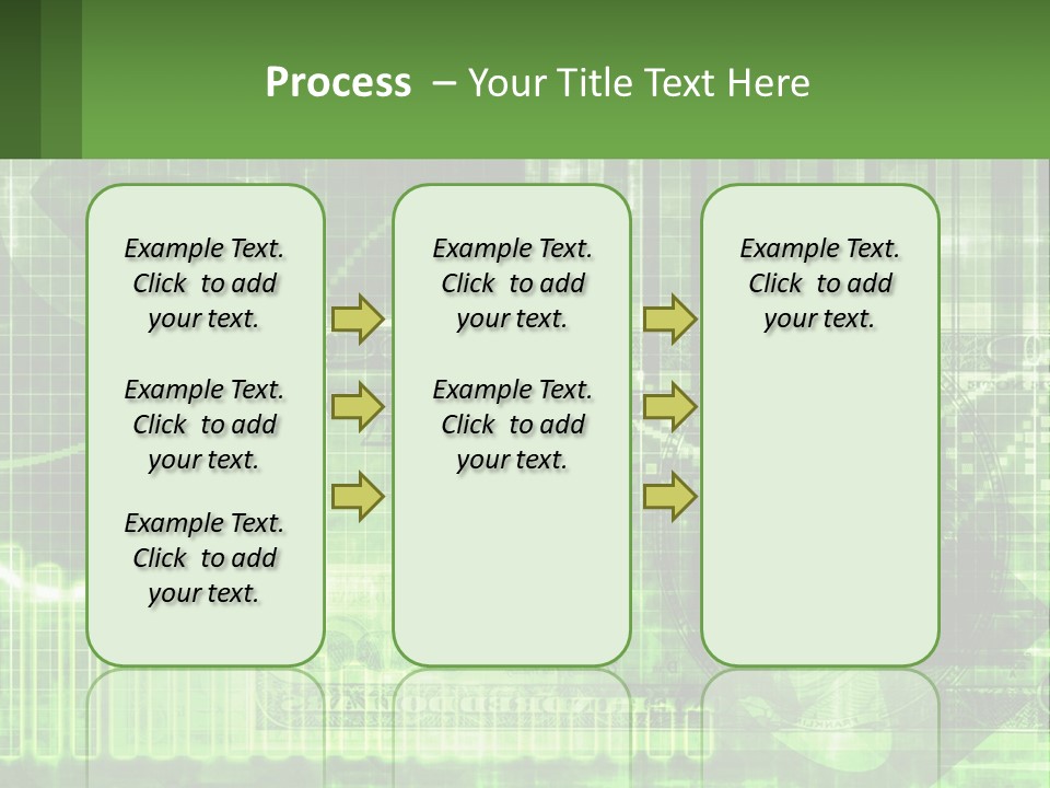 A Green And Black Abstract Powerpoint Presentation PowerPoint Template