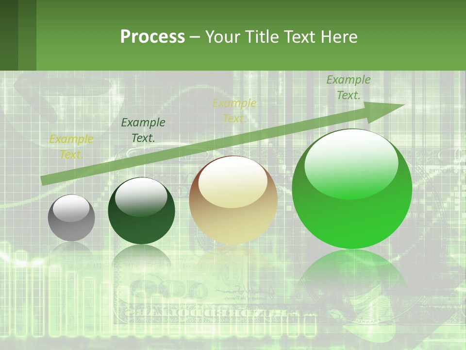 A Green And Black Abstract Powerpoint Presentation PowerPoint Template
