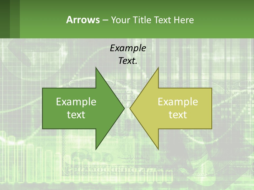 A Green And Black Abstract Powerpoint Presentation PowerPoint Template