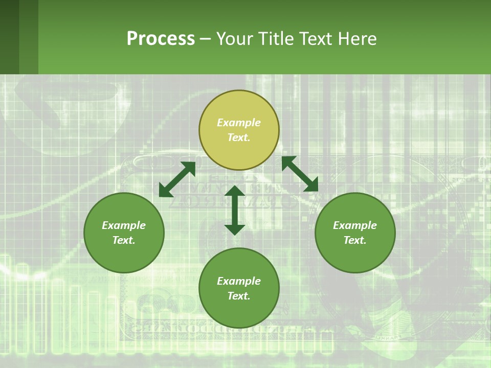 A Green And Black Abstract Powerpoint Presentation PowerPoint Template