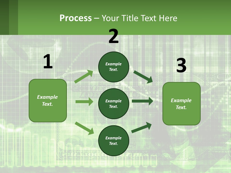 A Green And Black Abstract Powerpoint Presentation PowerPoint Template