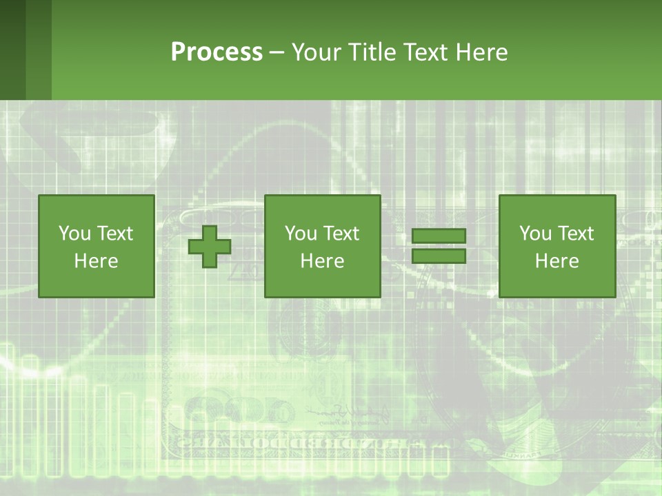 A Green And Black Abstract Powerpoint Presentation PowerPoint Template