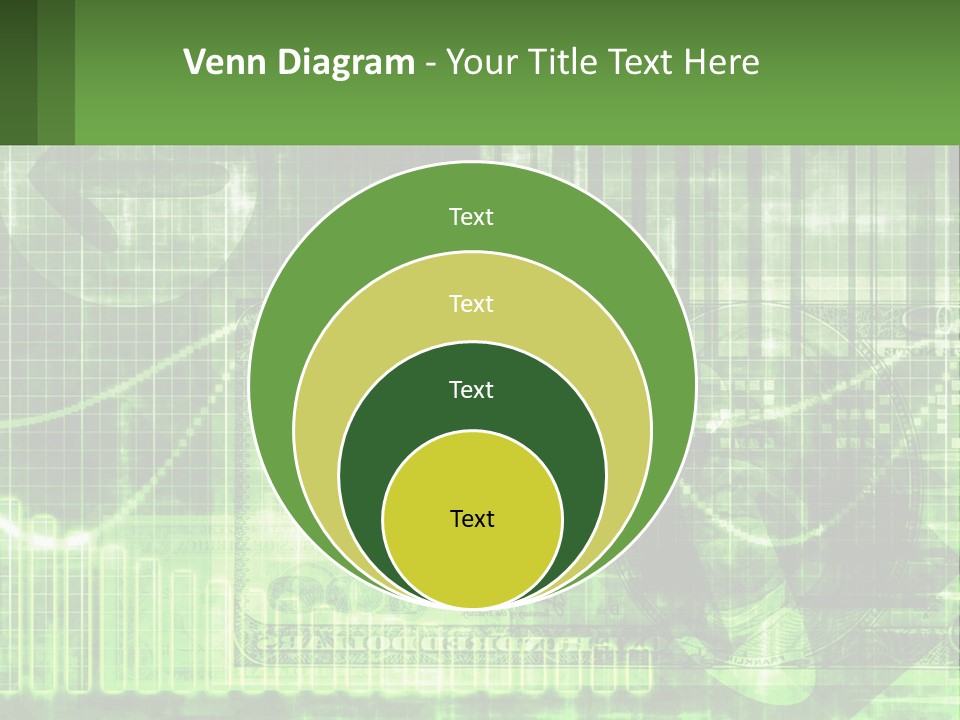 A Green And Black Abstract Powerpoint Presentation PowerPoint Template