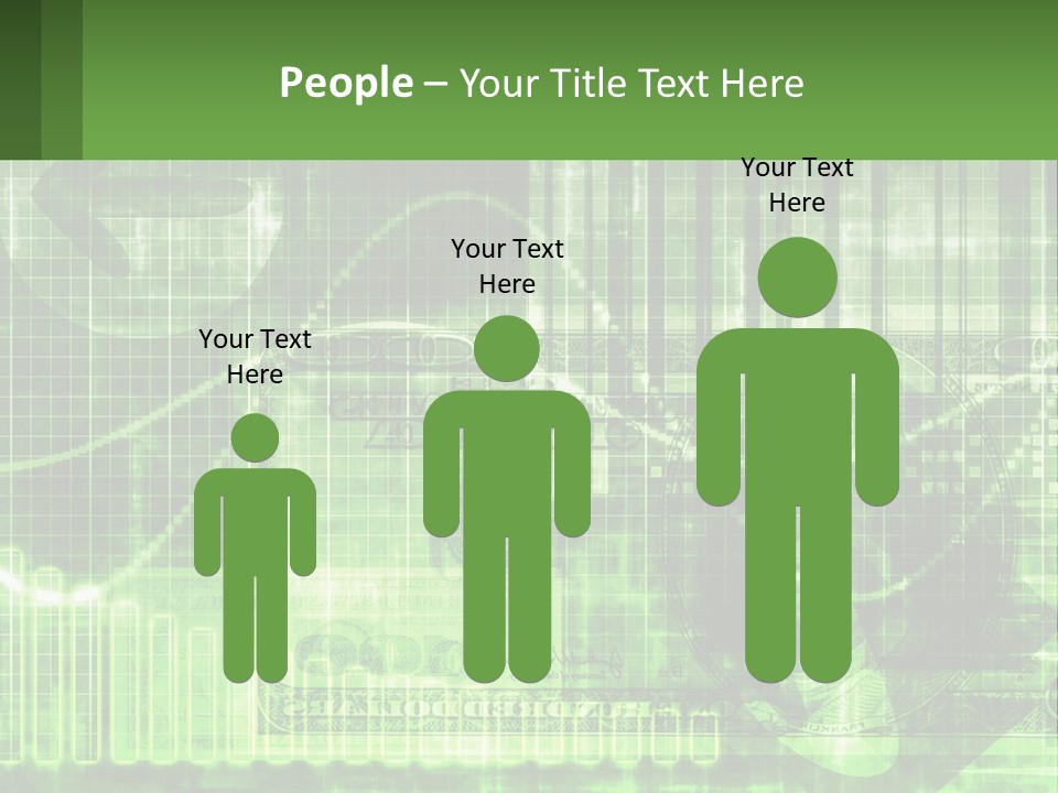 A Green And Black Abstract Powerpoint Presentation PowerPoint Template