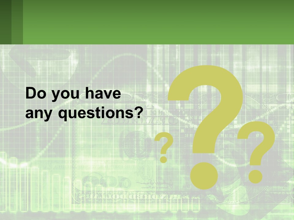 A Green And Black Abstract Powerpoint Presentation PowerPoint Template