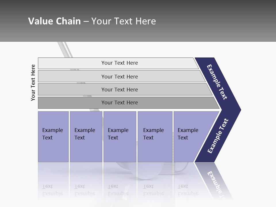 A Golf Club And A Golf Ball On A White Background PowerPoint Template