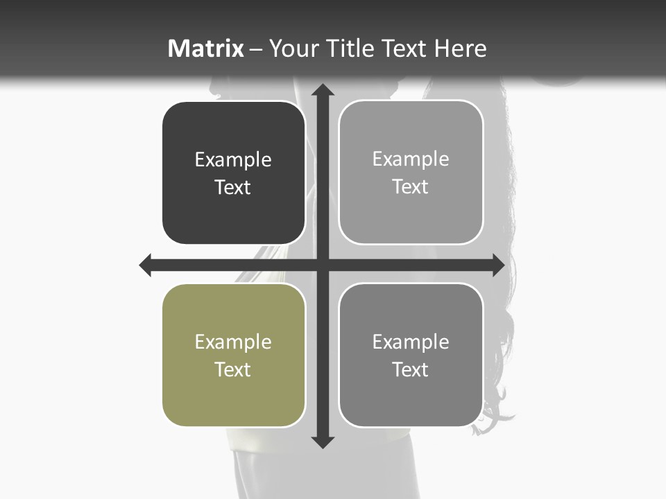 A Woman In A Sports Bra Top Doing A Yoga Pose PowerPoint Template