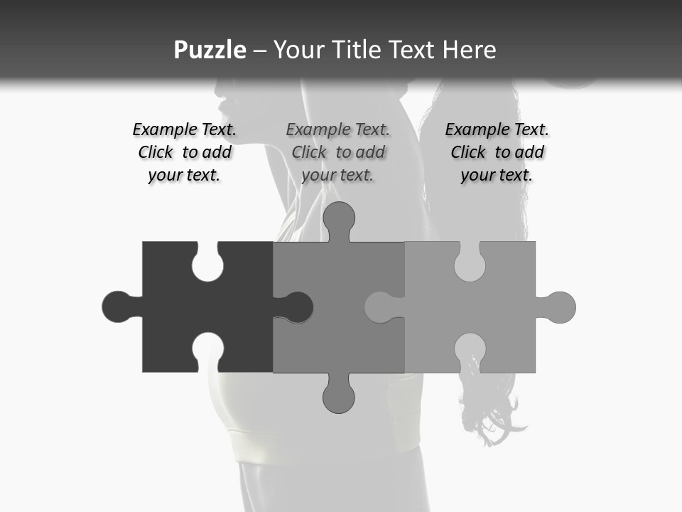 A Woman In A Sports Bra Top Doing A Yoga Pose PowerPoint Template