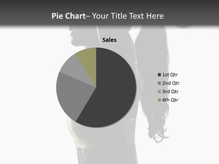 A Woman In A Sports Bra Top Doing A Yoga Pose PowerPoint Template