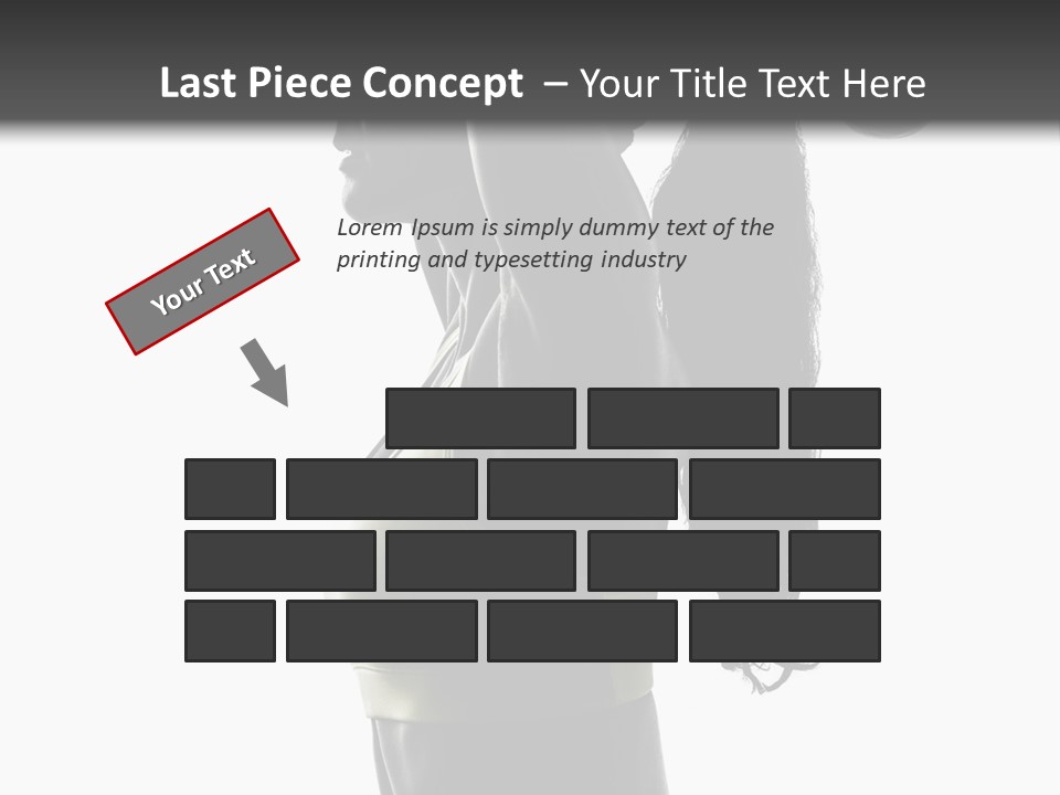 A Woman In A Sports Bra Top Doing A Yoga Pose PowerPoint Template