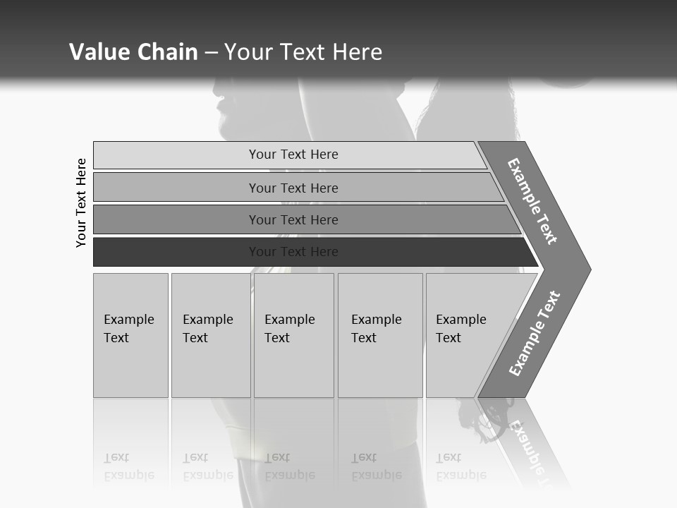 A Woman In A Sports Bra Top Doing A Yoga Pose PowerPoint Template