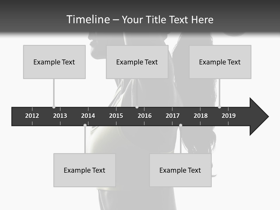 A Woman In A Sports Bra Top Doing A Yoga Pose PowerPoint Template