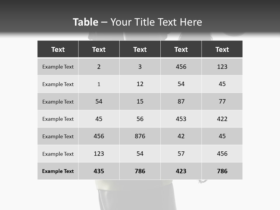 A Woman In A Sports Bra Top Doing A Yoga Pose PowerPoint Template