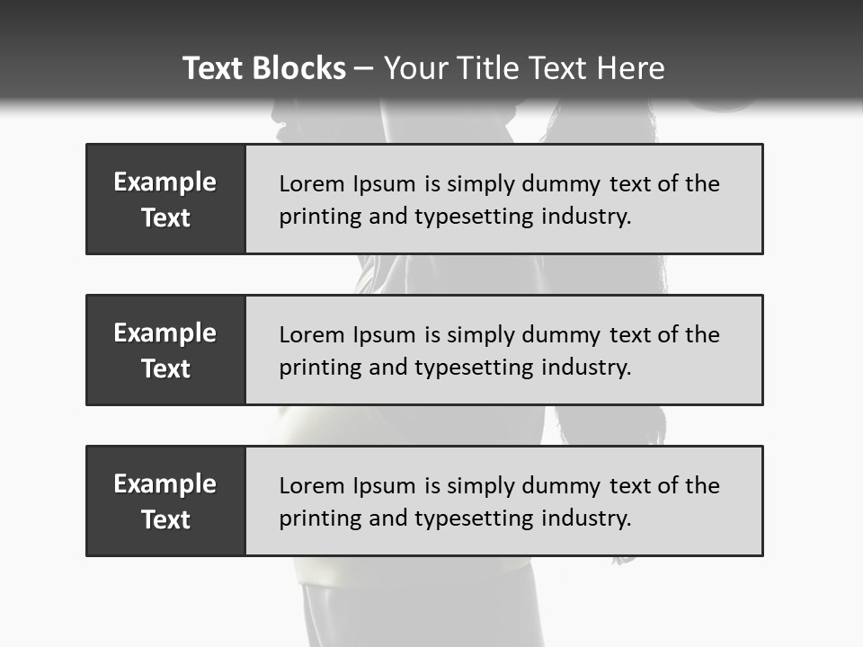 A Woman In A Sports Bra Top Doing A Yoga Pose PowerPoint Template