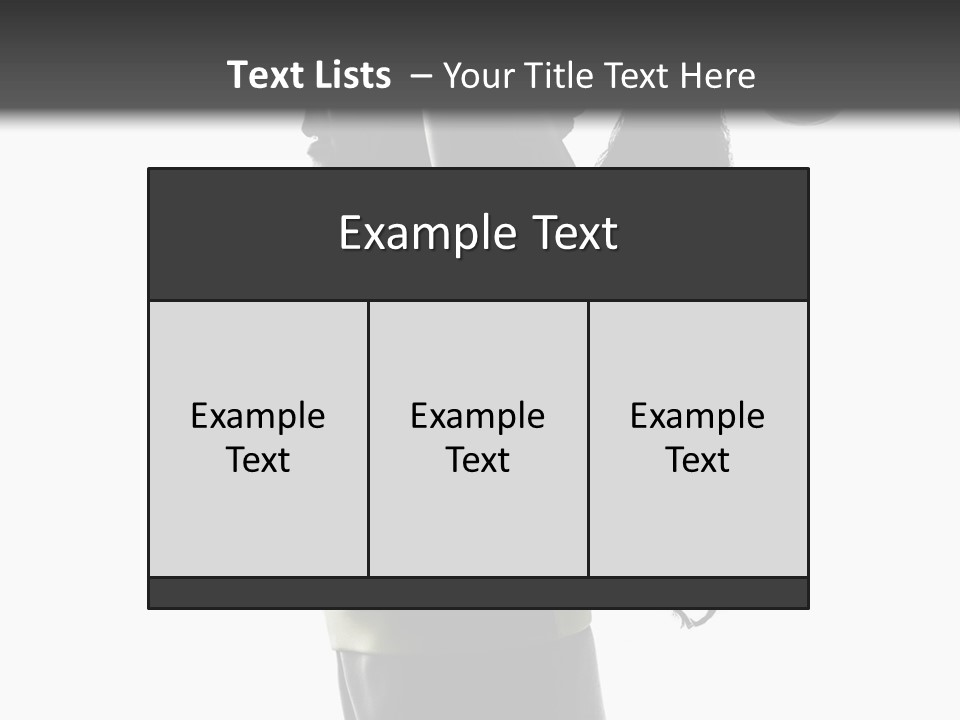 A Woman In A Sports Bra Top Doing A Yoga Pose PowerPoint Template