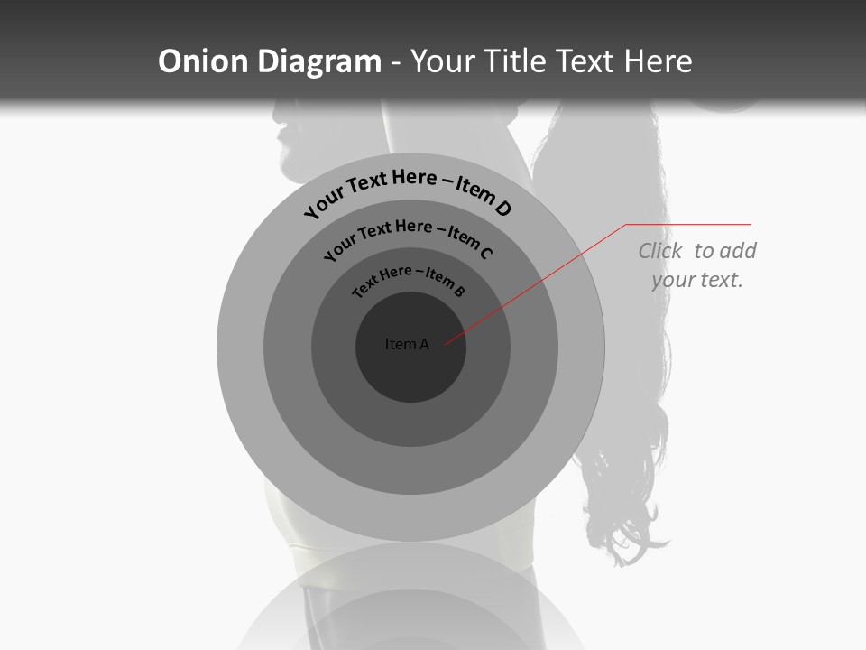 A Woman In A Sports Bra Top Doing A Yoga Pose PowerPoint Template