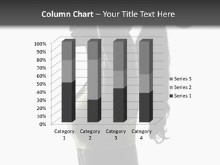 A Woman In A Sports Bra Top Doing A Yoga Pose PowerPoint Template