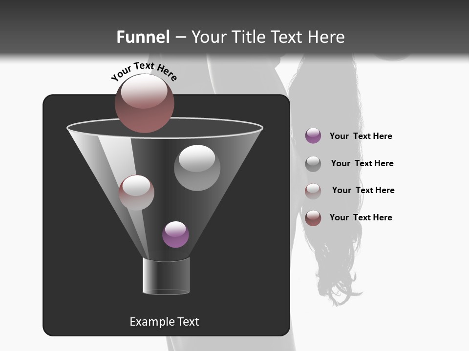 A Woman In A Sports Bra Top Doing A Yoga Pose PowerPoint Template