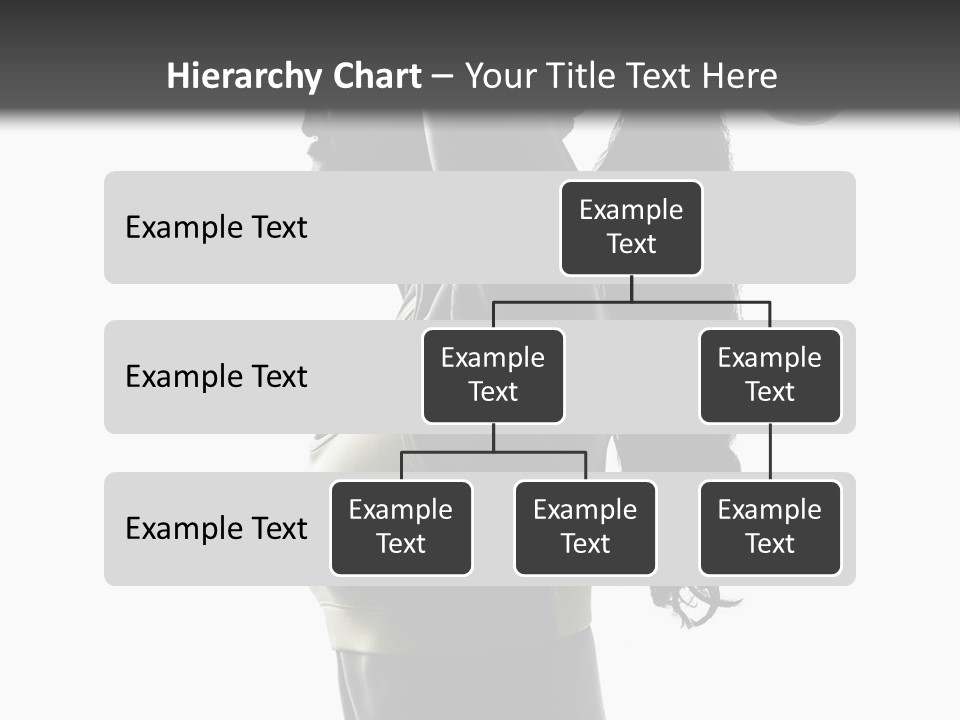 A Woman In A Sports Bra Top Doing A Yoga Pose PowerPoint Template