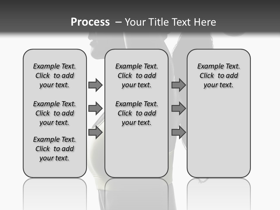 A Woman In A Sports Bra Top Doing A Yoga Pose PowerPoint Template