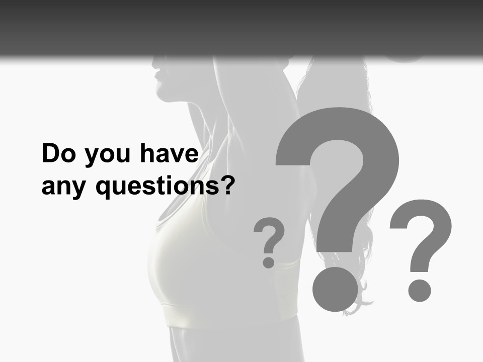 A Woman In A Sports Bra Top Doing A Yoga Pose PowerPoint Template