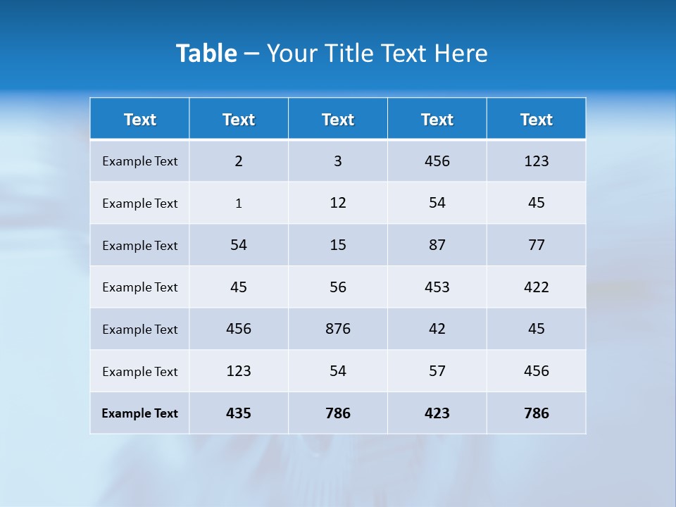 A Blue Gears Powerpoint Presentation Is Shown PowerPoint Template