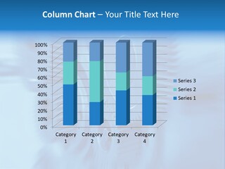 A Blue Gears Powerpoint Presentation Is Shown PowerPoint Template