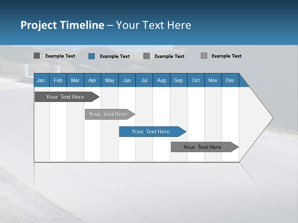 A Vintage Car Driving Down A Road With A Sky Background PowerPoint Template