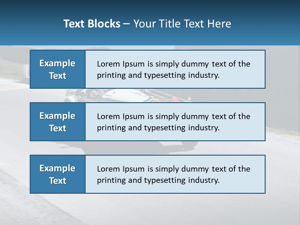 A Vintage Car Driving Down A Road With A Sky Background PowerPoint Template