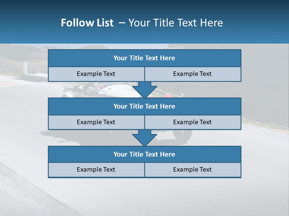 A Vintage Car Driving Down A Road With A Sky Background PowerPoint Template