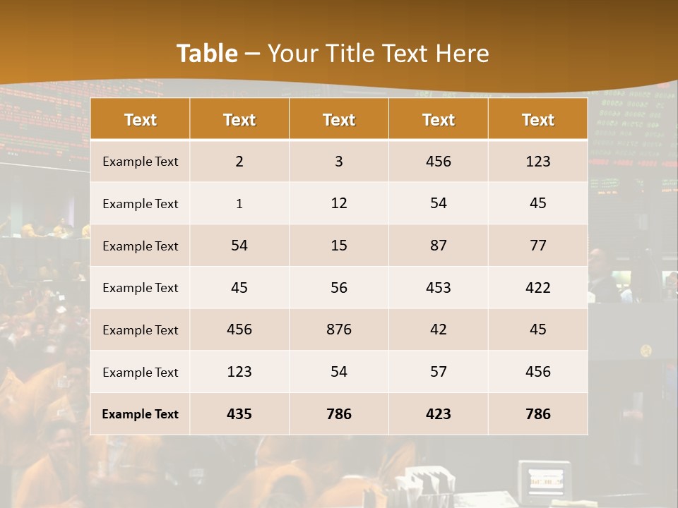 A Large Crowd Of People In A Large Room PowerPoint Template