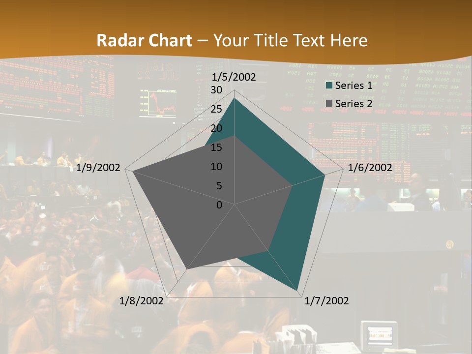 A Large Crowd Of People In A Large Room PowerPoint Template