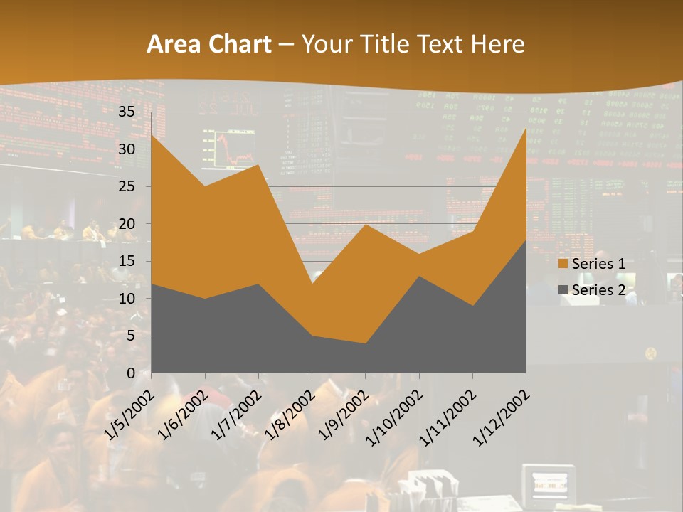 A Large Crowd Of People In A Large Room PowerPoint Template