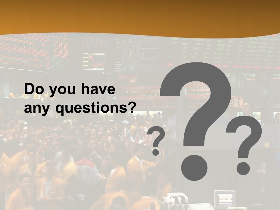 A Large Crowd Of People In A Large Room PowerPoint Template