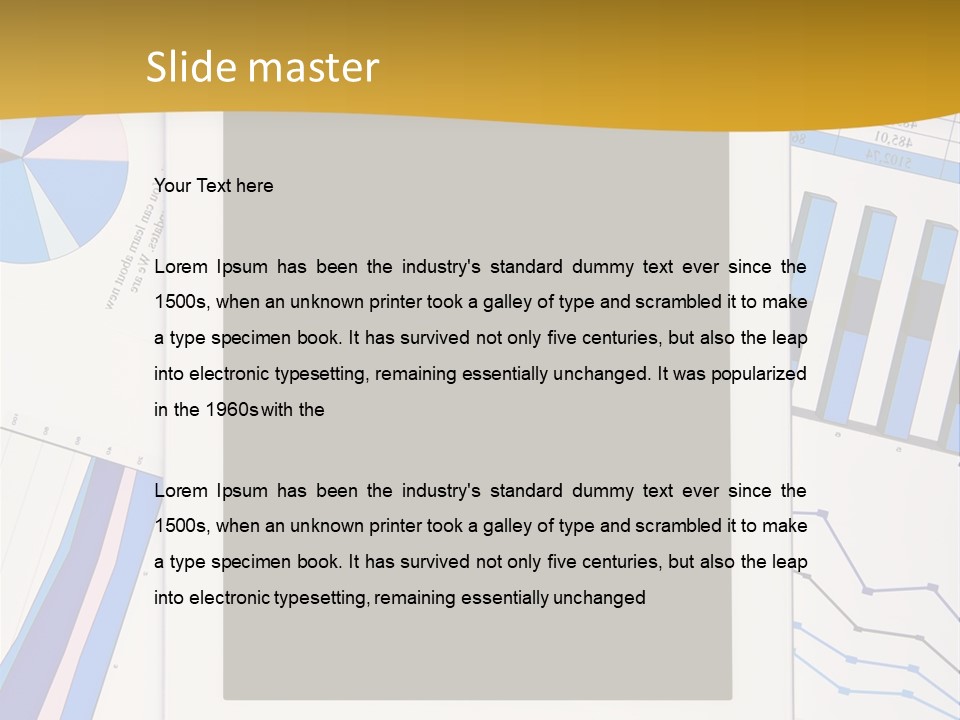 A Tablet On Top Of A Pile Of Papers With A Pen PowerPoint Template