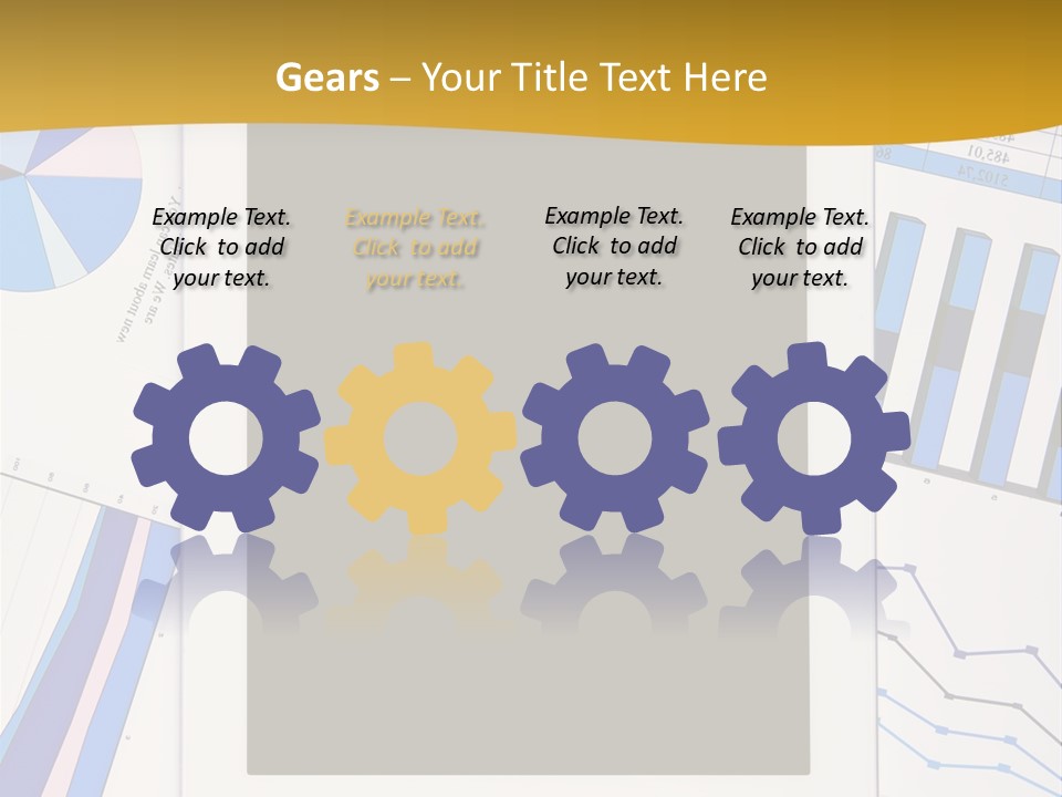 A Tablet On Top Of A Pile Of Papers With A Pen PowerPoint Template