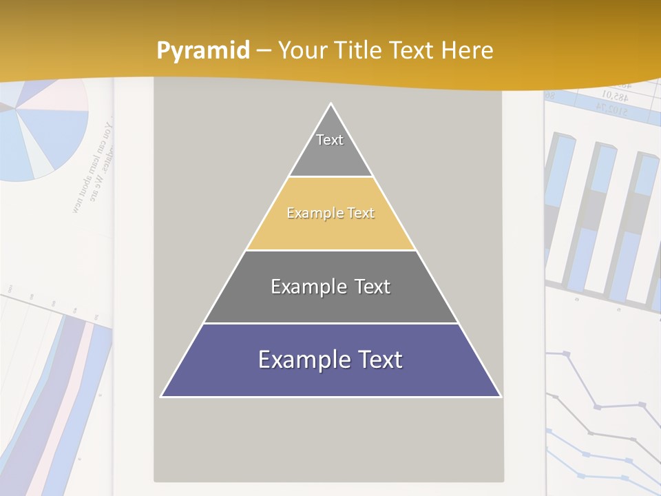 A Tablet On Top Of A Pile Of Papers With A Pen PowerPoint Template