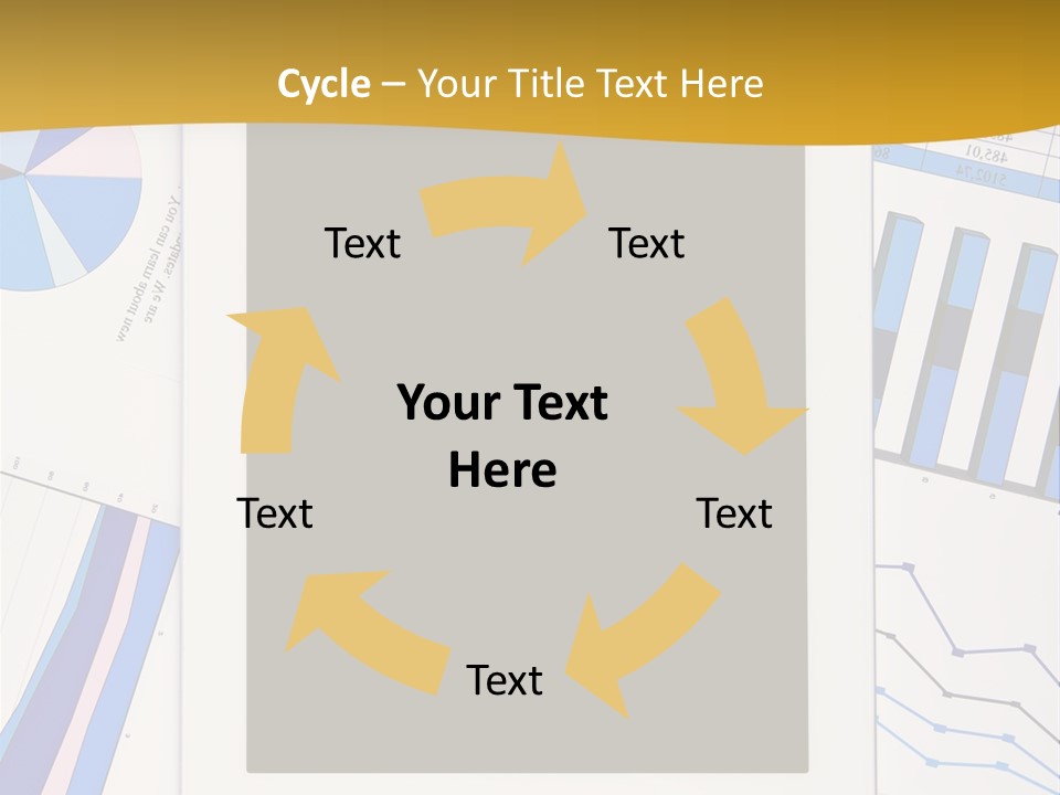 A Tablet On Top Of A Pile Of Papers With A Pen PowerPoint Template
